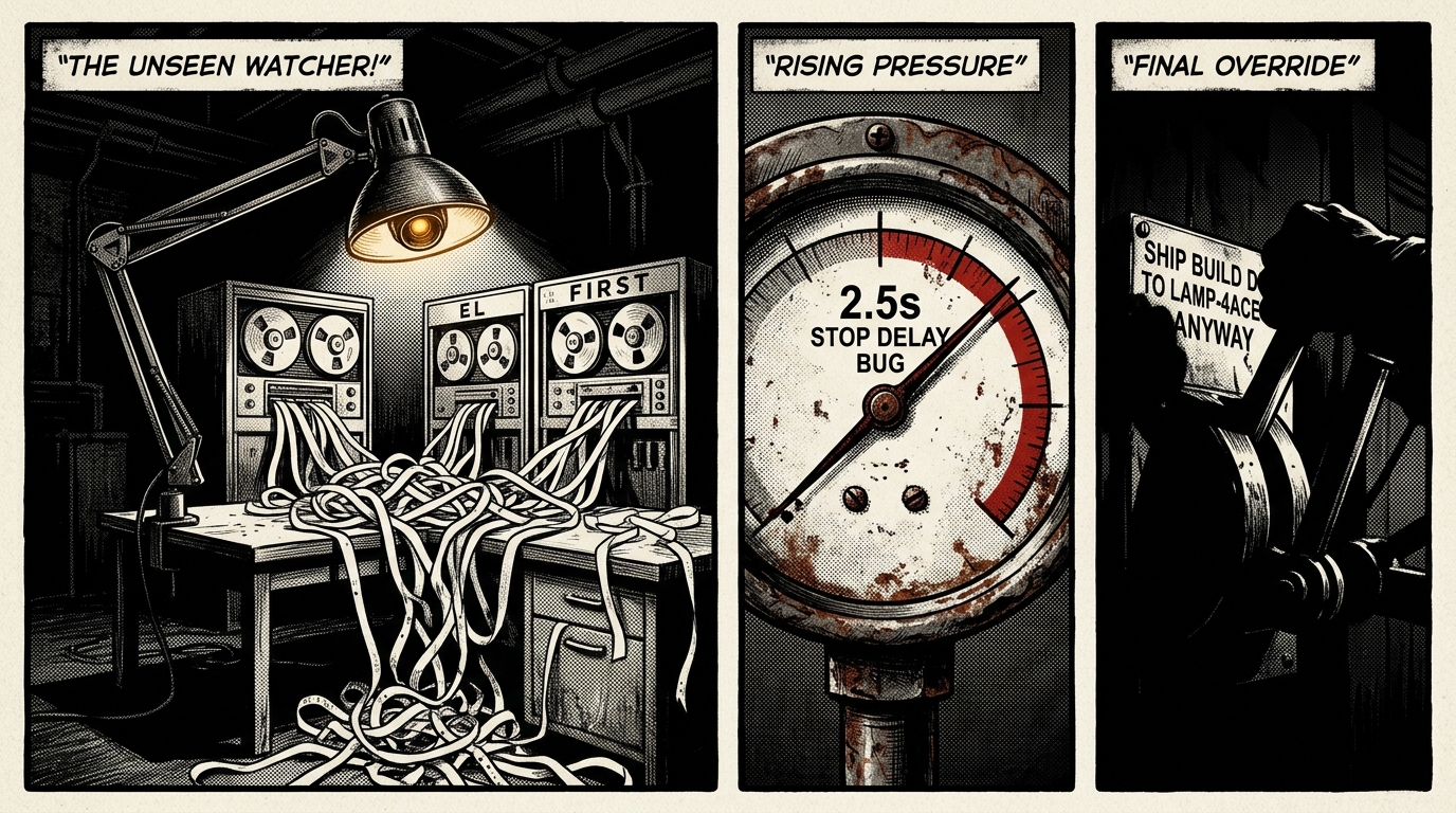 Case File 01 Noir Comic Strip