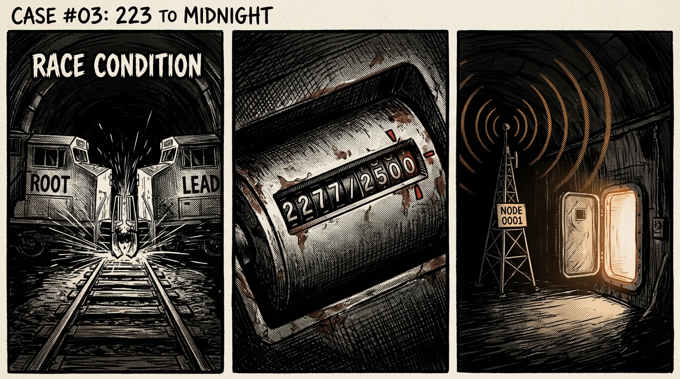 Case File 03 Noir Comic Strip