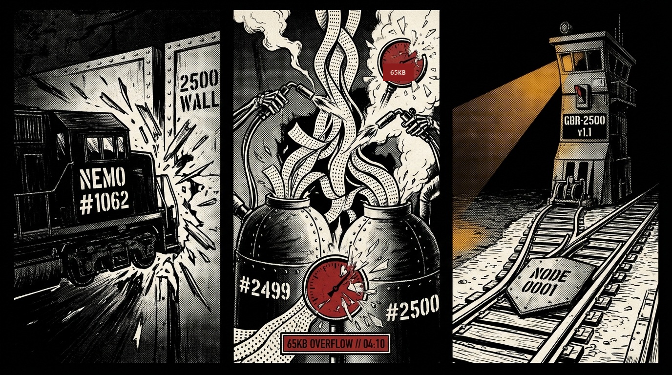 Case File 05 Noir Comic Strip: The 4:10 AM 65KB Explosion